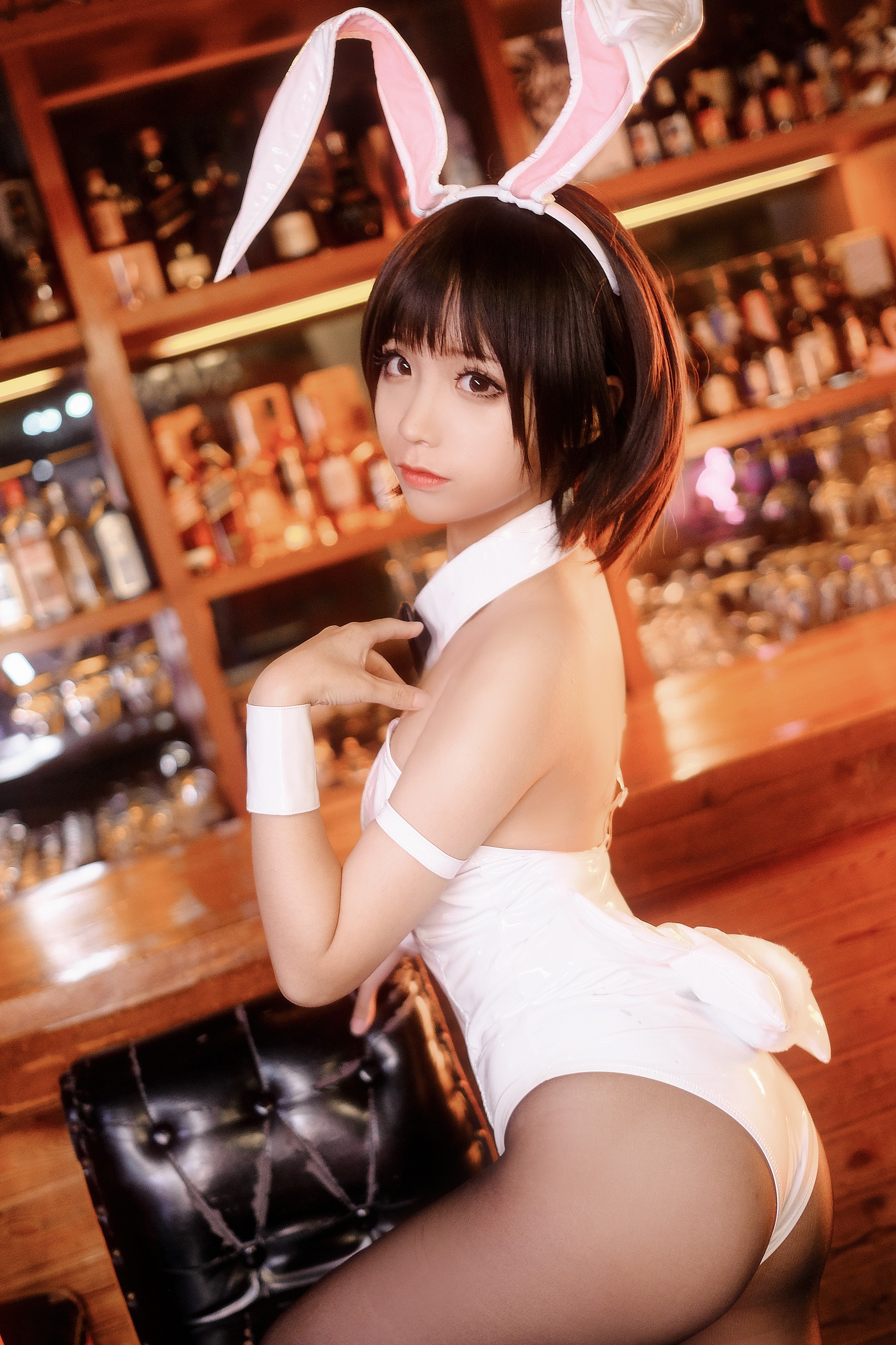 图片[1]-蠢沫沫 – NO.035 加藤惠兔女郎[40P]-XikXak